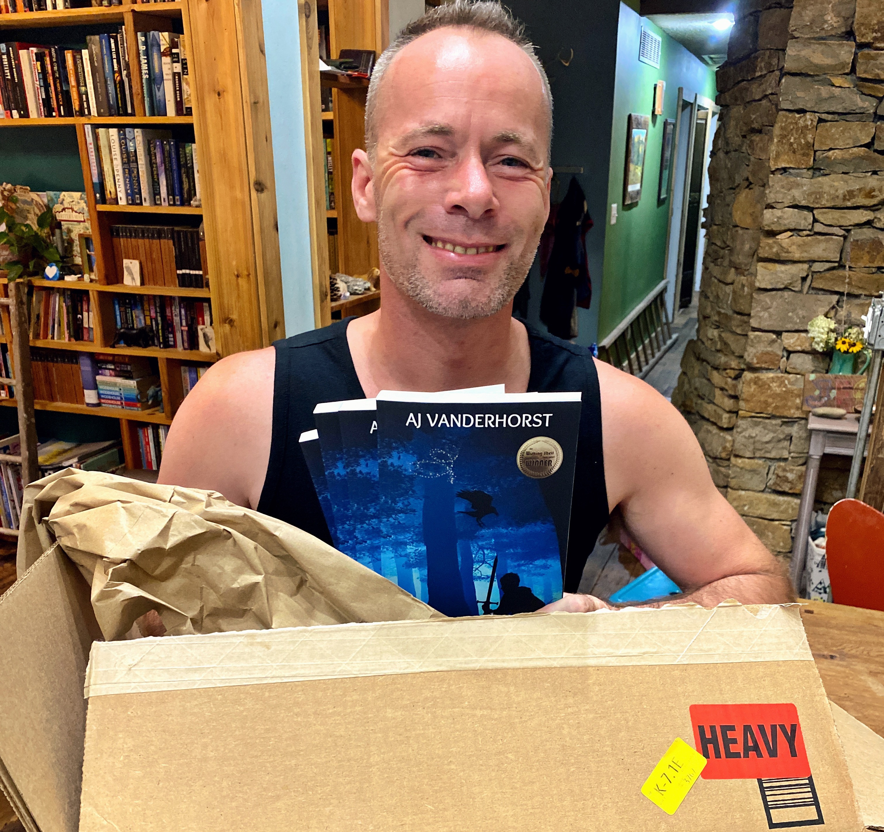 AJ Vanderhorst opening books